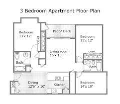 3 Bedroom House Plans For Dream Homes Ck