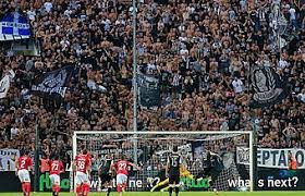 Paok fans great atmosphere against spartak moscow champions league qualifying round. Paok Fc In European Football Wikipedia