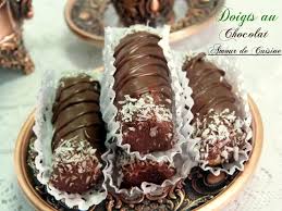 Gateau Sans Cuisson Doigts Au Chocolat Gateau Sans Cuisson Gateau Algerien Sans Cuisson Gateau Oriental Sans Cuisson