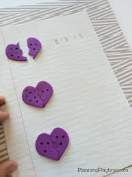 Things that your toddler can feel and manipulate, never in the abstract. Kindergarten Math Activities For February Planning Playtime