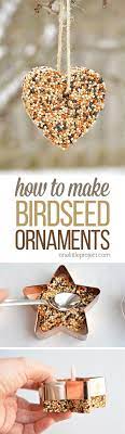 Birdseed Ornaments Bird Seed Ornaments Crafts For Kids Crafts