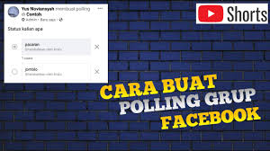 Pura2 kimpoi saja lah.daripada jomblo.kan malu2in.hahah id kaskus : Cara Buat Polling Di Grup Facebook Shorts Youtube