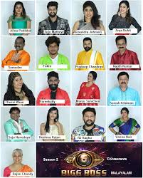 8 contestants got nominated for the first elimination of bigg boss malayalam 3. Bigg Boss Malayalam Season2 Contestants Voting Elimination Results Vinodadarshan