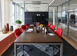 Used walnut oval steelcase conference table with silver steel legs. Framefour Meeting Table By Steelcase Stylepark
