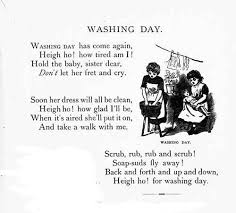 Laundry Poem So Cute Vintage Laundry Kids Poems Poetry For Kids