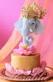 Ganesha Cake Floralilie Sugar Art Indische Kuche Kuchen Ideen Torten