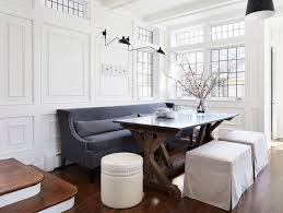 If you're looking to break out of the vanilla table + chair. Dining Room Seating Banquette Or Upholstered Settee Lindsay Hill Interiors