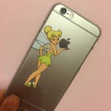 Last One Iphone 6 6s Hard Tinkerbell Case First Iphone Tinkerbell Disney Phone Cases