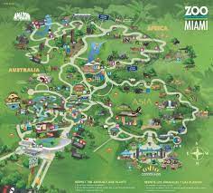 Zoo Miami The Only Subtropical Zoo In The Continental U S Miami Fl Zoo Map Zoo Architecture Zoo