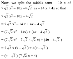 Howto how to factor polynomials with 4 terms grouping. How To Factorise A Polynomial By Splitting The Middle Term A Plus Topper