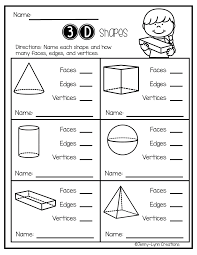 Exploring Shapes 2d 3d Shapes Worksheet Kindergarten Shapes Kindergarten Shapes Worksheets