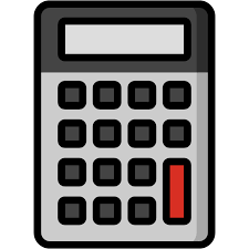 Calculator icon for financial planning