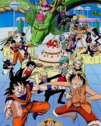 Seems Master Roshi Is Enjoying Anime Crossover Dragon Ball Art Dragon Ball Z