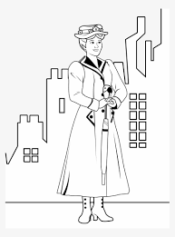 Keep your kids busy doing something fun and creative by printing out free coloring pages. Mary Poppins Coloring Page Coloriage Marry Poppins Free Transparent Png Download Pngkey