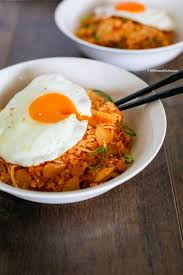 Easy Kimchi Fried Rice Recipe Recipes Korean Food Food