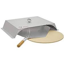 Burnhard Edelstahl Outdoor Pizzaofen Nero Inkl Pizzaschieber Pizzastein Hochwertiger Pizza Backofen Premium Holzofen F Pizzastein Pizza Backofen Pizzaofen