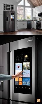Make The Kitchen The Center Of Your Home Samsung S Family Hub Refrigerator Helps You Manage Your Home And Your Life With 3 Bui Home Home Decor Home Kitchens