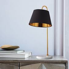 Enjoy a stylish workspace by adding considered pieces such as our marble white desk lamp. Minimalist Iron Table Lamp Marble Base Desk Lamp Study Bedroom Black White A215