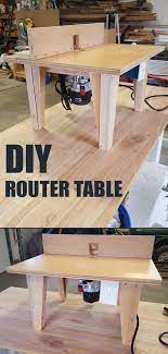 Build Your Own Router Table Step By Step Woodworking Diy Router Table Diy Router Woodworking Shop Plans