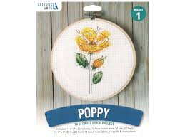 Maybe you would like to learn more about one of these? Leisure Arts Cross Stitch Kit Poppy Createforless