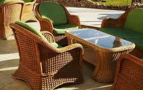 How To Restore Bamboo Furniture Ehow Wicker Decor Outdoor Chair Cushions Outdoor Furniture Cushions
