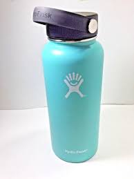 Hydro Flask 32 Oz Wide Mouth Bottle With Flex Cap Aqua Blue Ebay Bottle Hydroflask Insulated Stainless Steel Water Bottle