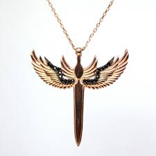 Mordays Mordayscom Gumus Melek Mikail Kolye 925ayar Gumus Silver Zirkon Bayankolye Kanatlikolye Melekkolye Gumuskolye Rosegumus Moda Trend Kolyeler Taki Gumus