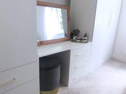 This accent table features a mirrored table top design, taking glam style to the next level. Ikea Hack Platsa Dressing Table Cushion Fort