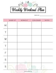 2019 Fitness Planner Free Printable Meal Planner Printable Fitness Planner Free Meal Planning Printable Weekly