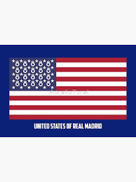 Bestellen sie hier eine madrilenische fahne in hiss, tisch, boots, auto willkommen im madrid flaggen shop von flaggenplatz. Vereinigte Staaten Von Real Madrid Flagge Galeriedruck Von Aureliotoral Redbubble