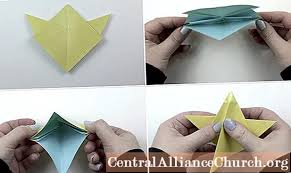 Hiasan dinding dari kertas origami ini mudah dibuat dan biayanya sangat terjangkau. Arahan 5 Titik Origami Bintang Ringkas Bagaimana Untuk February 2021