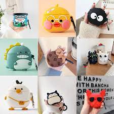 Mit bis zu 10 std. Headphone Case For Huawei Freebuds 4i Case Cute Cartoon Silicone 3d Earphone Cover Case With Keychain For Freebuds 4i Best Price 2fedc4 Goteborgsaventyrscenter