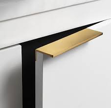 Modern Edge Pull Wardrobe Handles Modern Furniture Handles