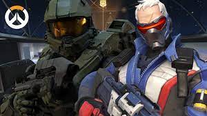 Overwatch team celebrates Microsoft buying Blizzard with Soldier 76 Halo  skin - Dexerto