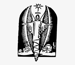 Download Silhouette Angel Wing Wings Drawings With Angels Black And White Christmas Angel Svg Transparent Png 434x640 Free Download On Nicepng