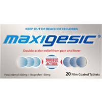 Check spelling or type a new query. Maxigesic Pain Relief 20 Tablets Pain Relief Stratford Pharmacy