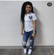 Girl Jersey Outfit Baseball Blackgirl Girls Baseball Outfit Jersey Dress Outfit Cute Swag Outfits