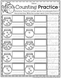 Worksheets > math > grade 1 > numbers & counting > number words. Number Worksheets Planning Playtime