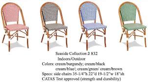French Cafe Bistro Rattan Chairs Parisian Chairs Outdoor Patio Furniture Sets Bistro Chairs French Bistro Chairs Outdoor