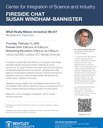 Join us for an inspiring Fireside Chat with Dr. Susan Windham-Bannister! As  a trailblazer in life sciences, Dr. Windham-Bannister will break down what  makes an innovation ecosystem thrive, the role of government