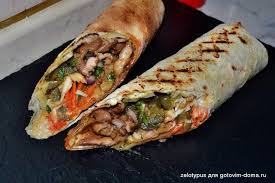 шаурма с курицей в домашних условиях рецепт с фото Shaurma S Kuricej Kulinariya Eda Shaurma