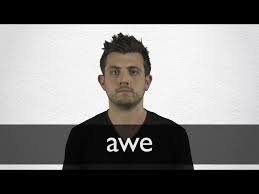 Your face awe stock images are ready. Deutsche Ubersetzung Von Awe Collins Englisch Deutsch Worterbuch