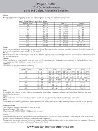 general size chart indoff promote bchc