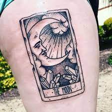 You can see card tattoos ranging from ones with simple black outlines, to those inked in. 25 Magical Tarot Card Tattoo Examples