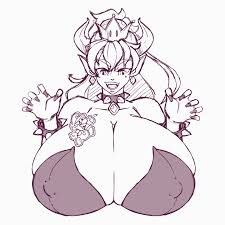 Bowsette Hentai GIF - Full Package Futa