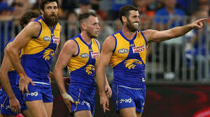 West coast eagles are the australian rules football league champions! West Coast Eagles Unfurl Afl Flag Before Caning Gws Giants