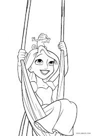 Coloring is said to be a great source of stress release. Free Printable Rapunzel Coloring Pages For Kids