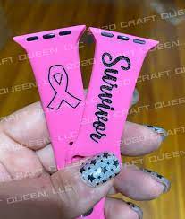 Breast Cancer Survivor Watch Band Apple Samsung Fitbit Etsy