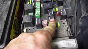 2001 grand caravan sport, need to find the interior fuse box position. Fuse Box Relay Location Dodge Caravan Minivan 2001 2002 2003 2004 2005 2006 2007 3 3l 3 8l Grand Youtube