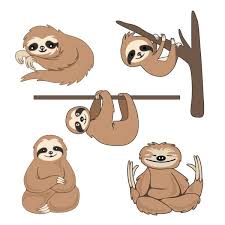 Sloth Pack Cuttable Design Sloth Drawing Sloth Sloth Art